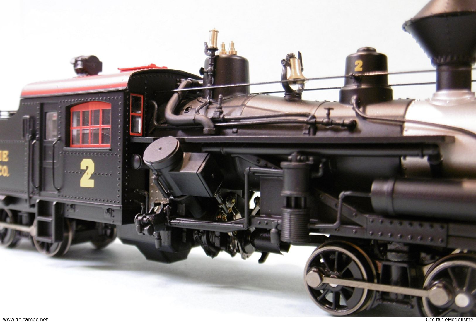 Rivarossi - Locomotive Vapeur HEISLER Westside Lumber Co réf. HR2880 Neuf HO 1/87