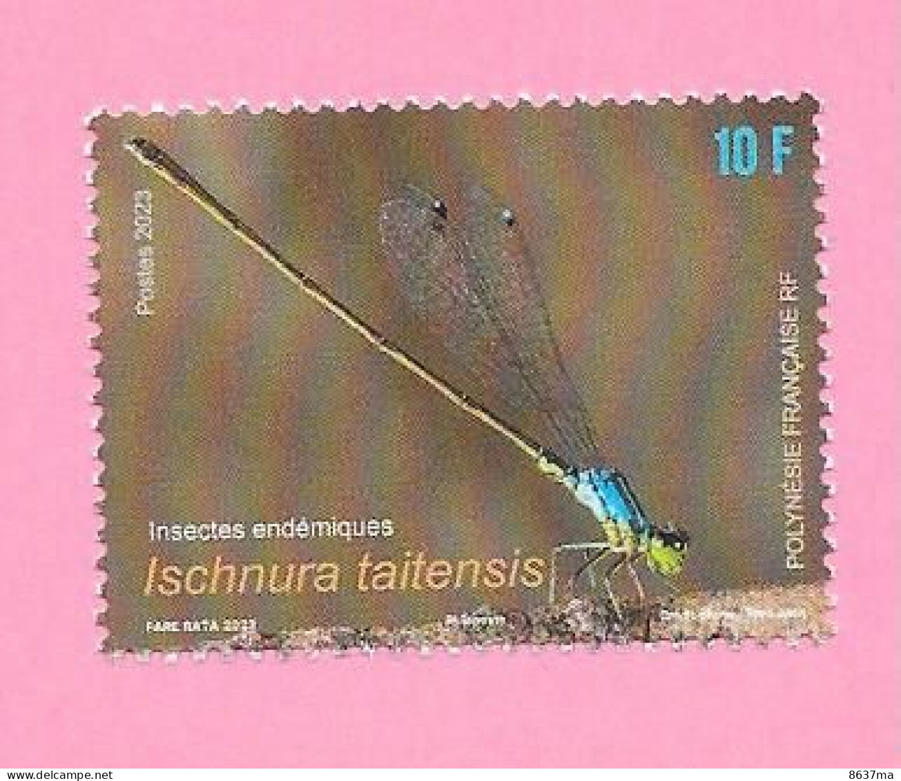 Insectes....Ischnura...10F....2023 - Unused Stamps