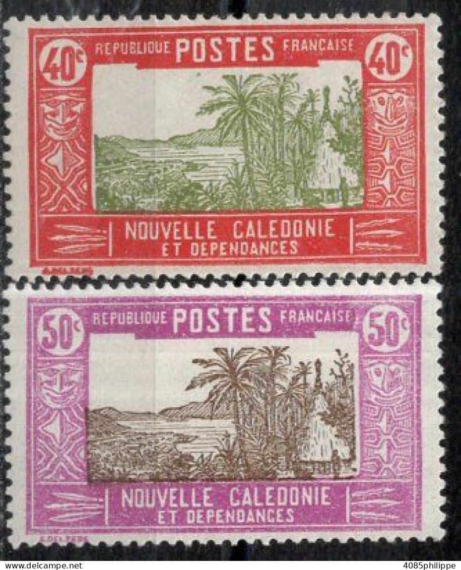 Nvelle CALEDONIE Timbres-Poste N°148** & 150** Neufs Sans Charnières TB Cote : 3€50 - Nuevos