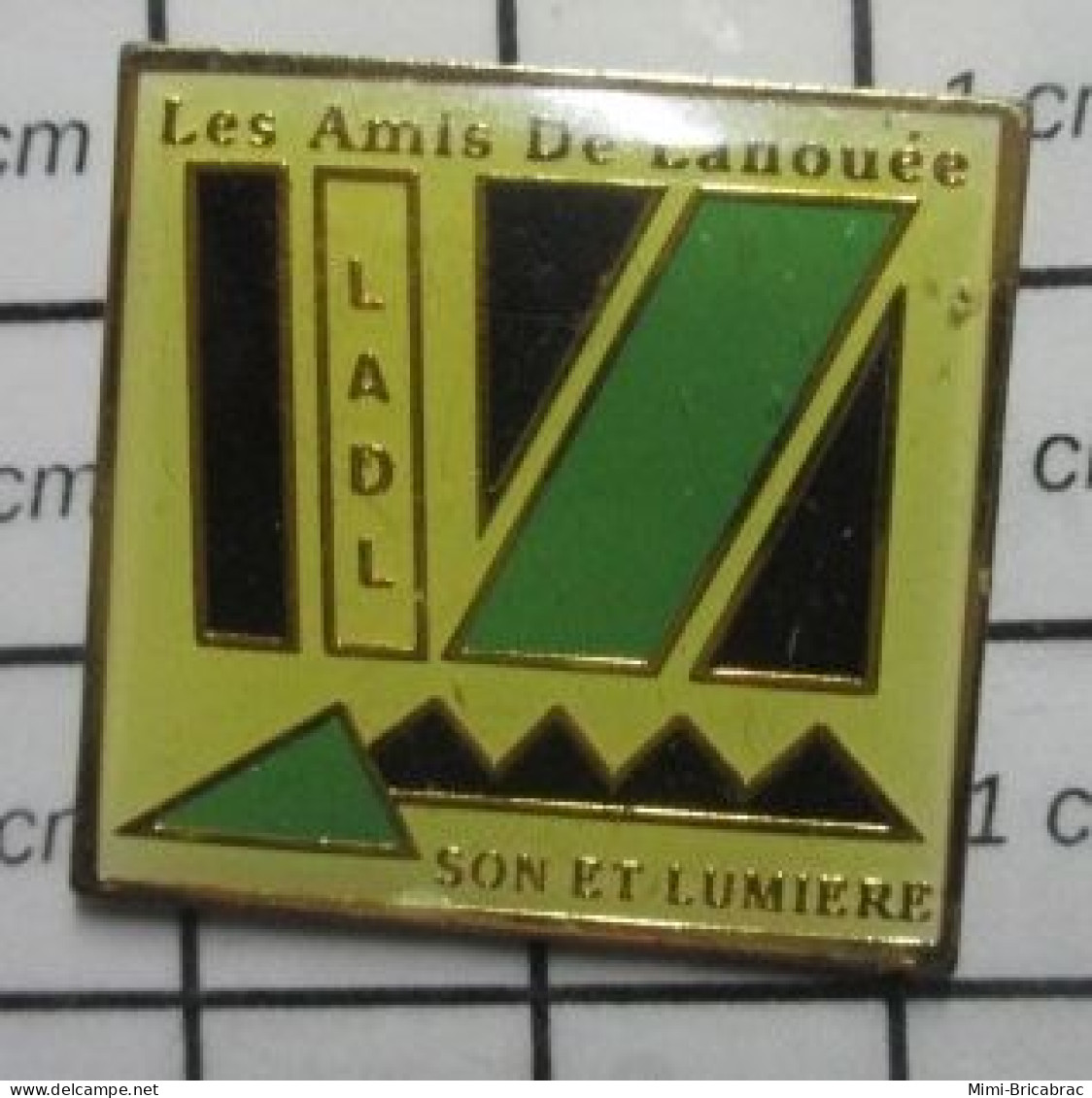 1920 Pin's Pins / Beau Et Rare / ASSOCIATIONS / LADL LES AMIS DE LANNOUEE SON ET LUMIERE - Associations
