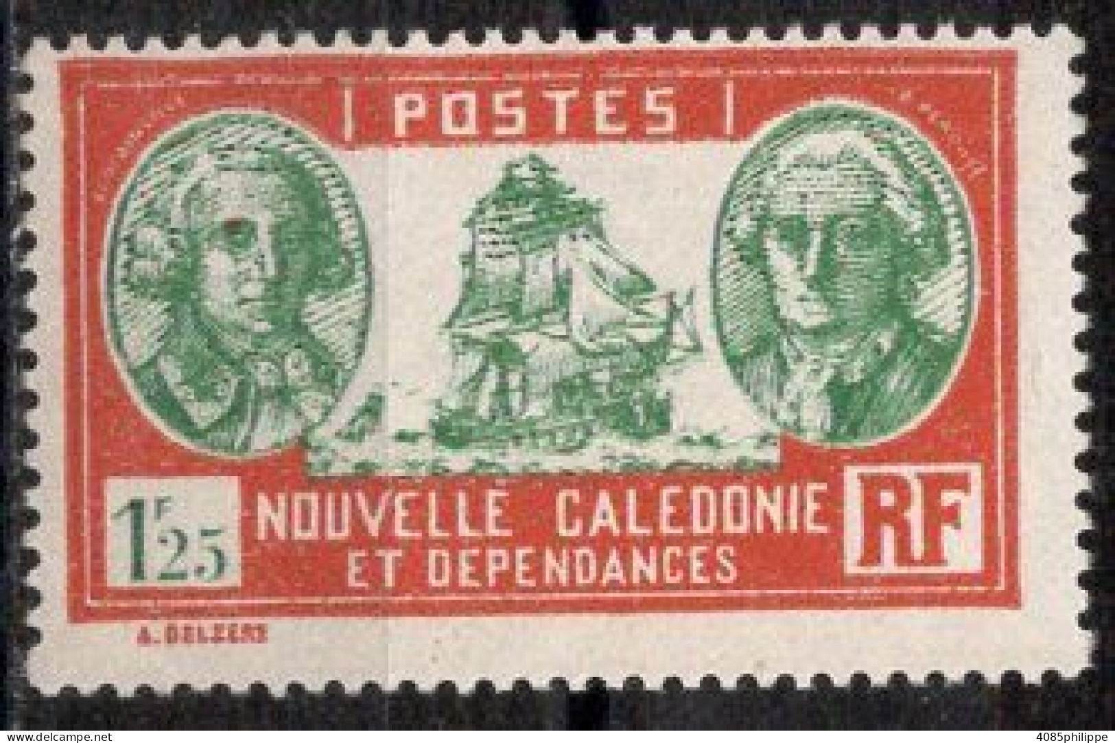 Nvelle CALEDONIE Timbre-Poste N°155A** Neuf Sans Charnières TB Cote : 3€00 - Nuevos