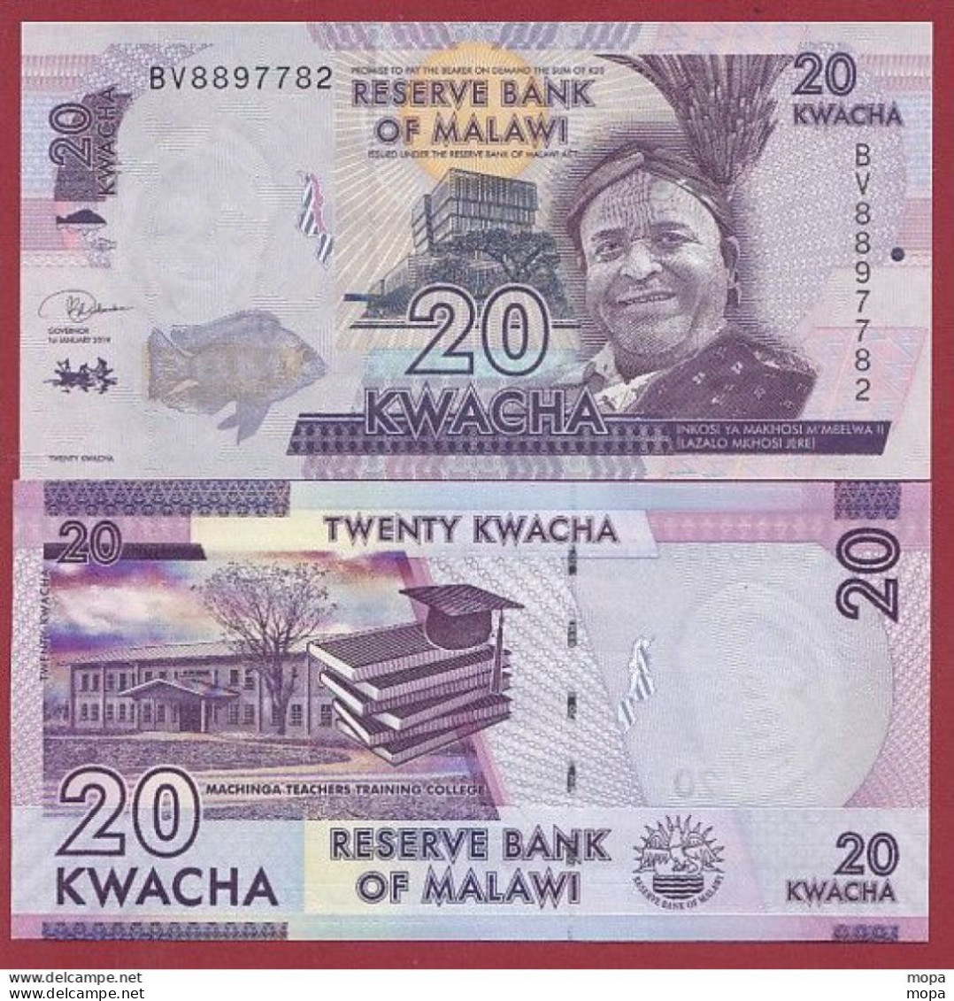 Malawi  --20 Kwacha 2019---NEUF/UNC-- (461) - Malawi