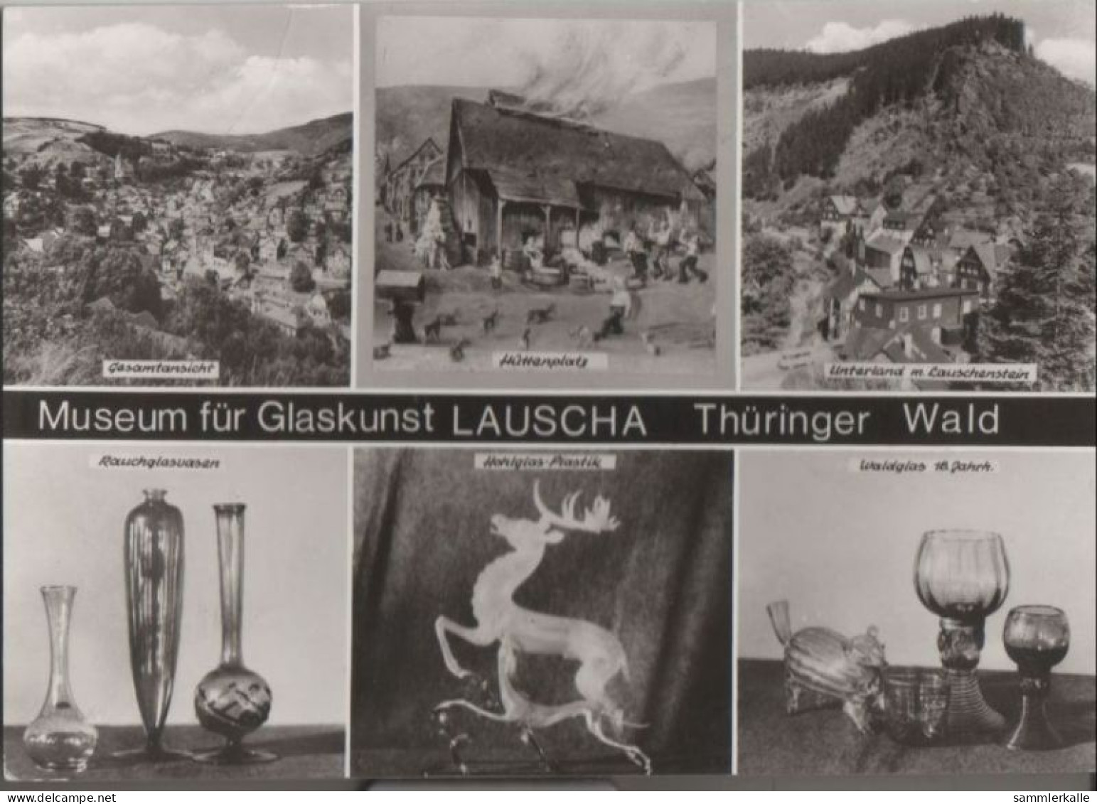 45384 - Lauscha - U.a. Gesamtansicht - 1984 - Lauscha