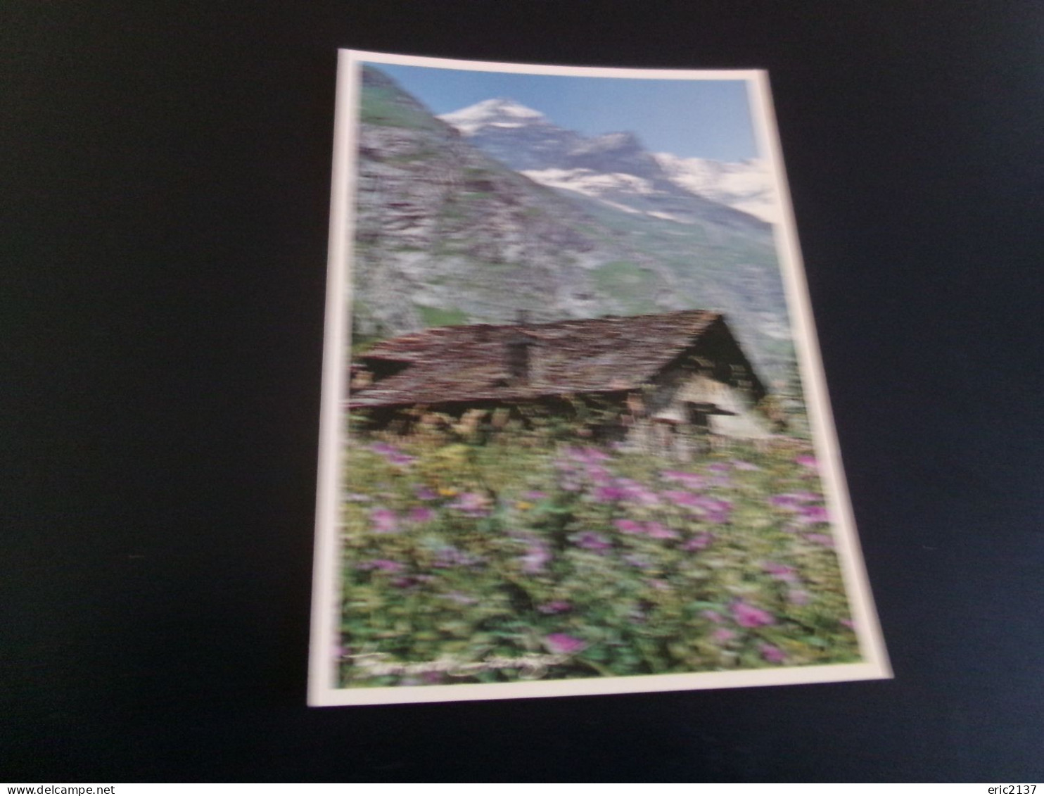 BELLE CARTE PHOTO..DE BERNARD GRANGE......PAYSAGE DE MONTAGNE..VIEILLE  MAISON - Andere & Zonder Classificatie