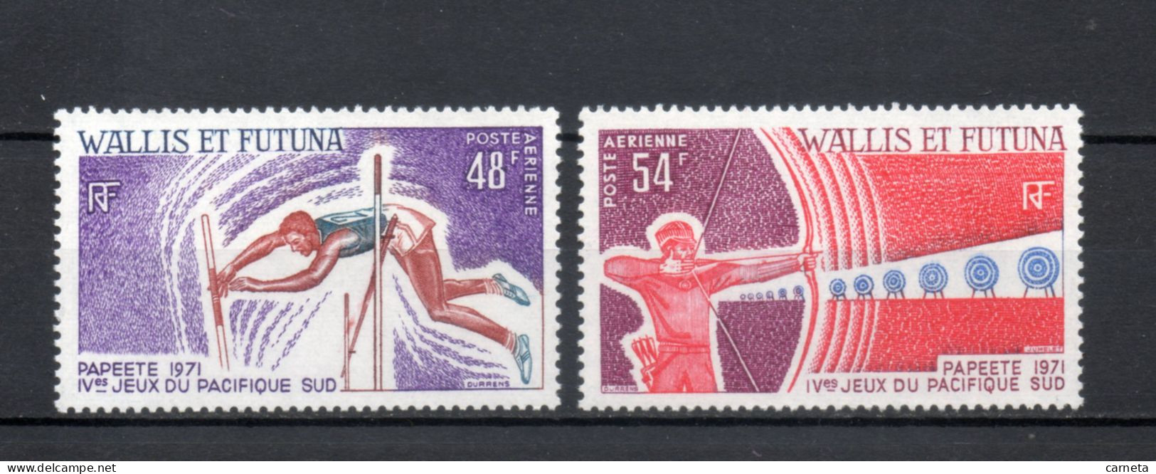WALLIS ET FUTUNA  PA  N° 39 + 40   NEUFS SANS CHARNIERE COTE 14.50€   JEUX SPORT - Unused Stamps