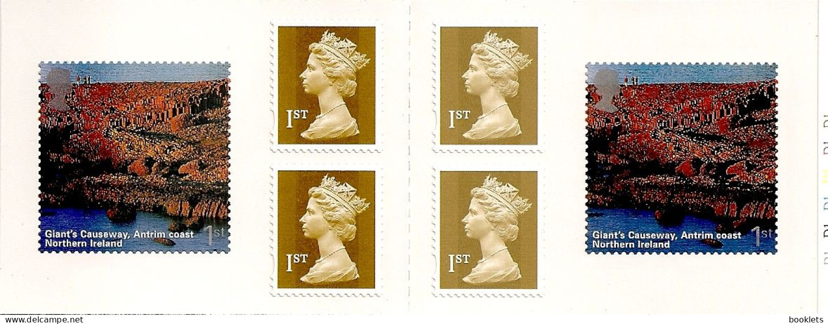 GREAT BRITAIN, WINDOW BOOKLET (RETAIL), 2004, PM12, Northerh Ireland - Libretti