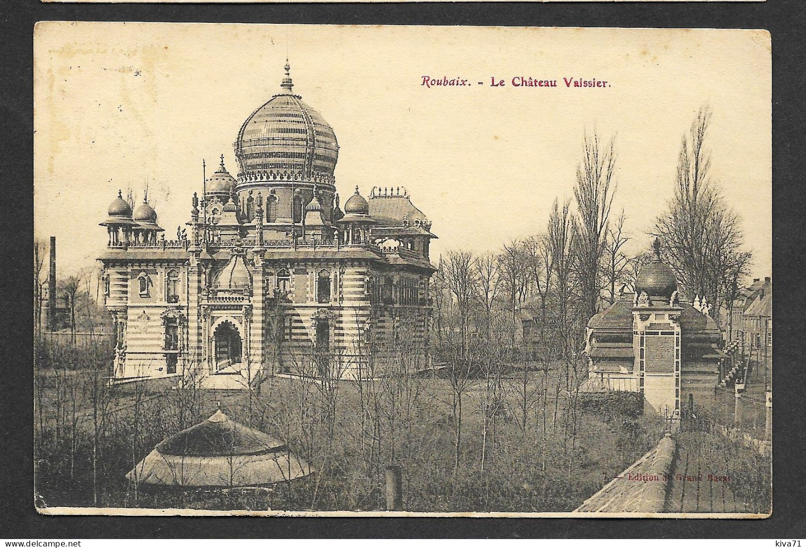 ROUBAIX   "  Le Châteaux Vaissier  "   1906 - Roubaix