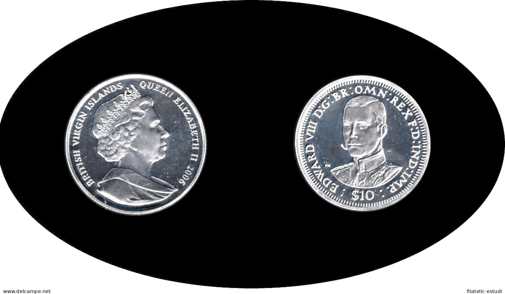 Islas Vírgenes Británicas 2006 $10 28,28 G Eduardo VIII - Autres & Non Classés