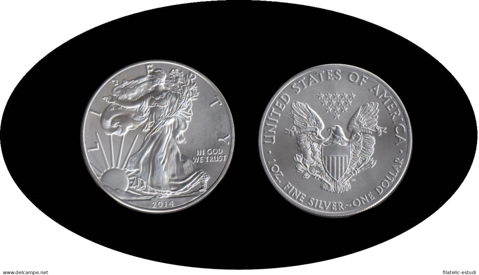 Estados Unidos United States Onza De Plata Ag 1 $ 2014 Liberty - Other & Unclassified