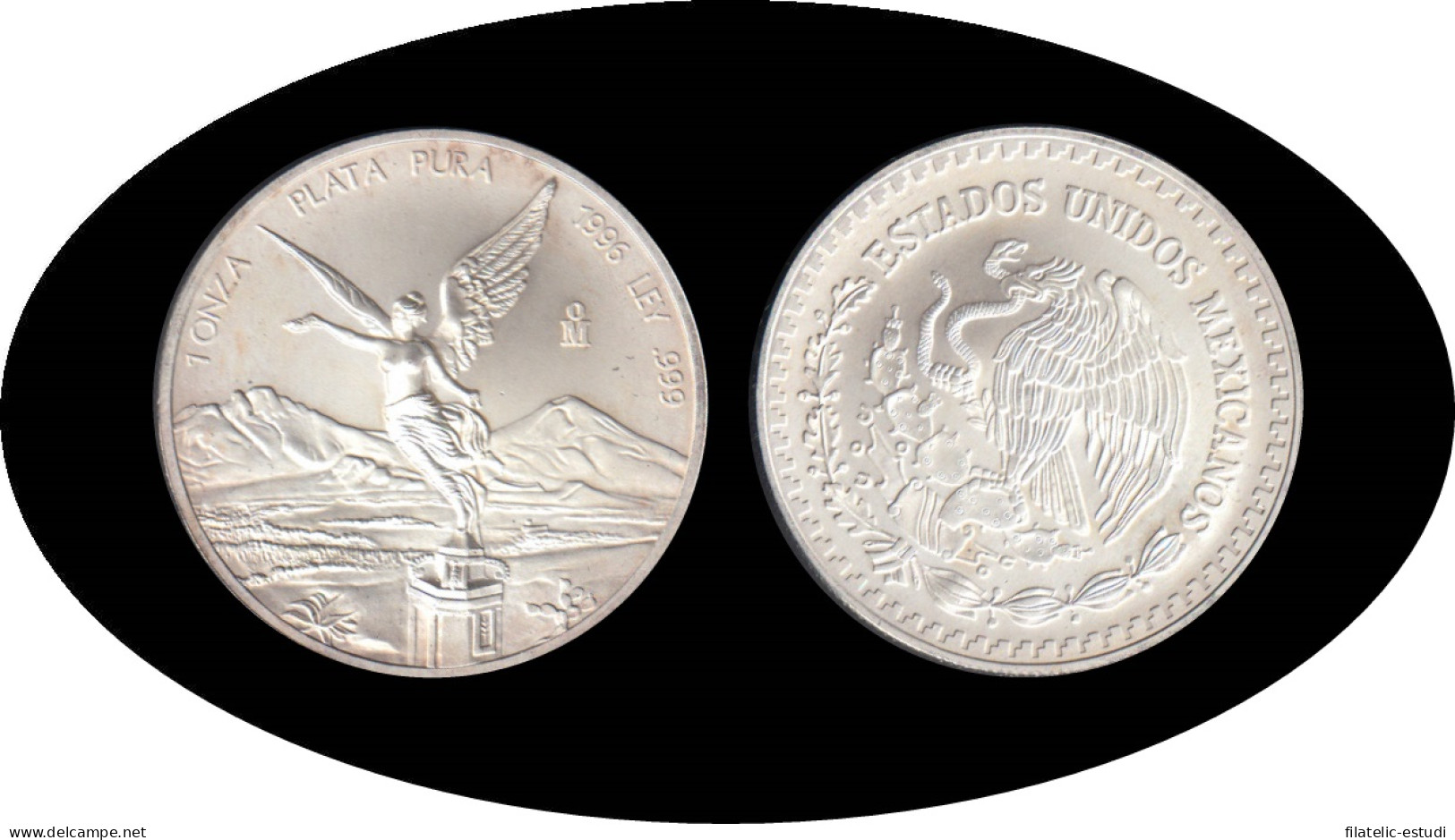 Méjico Mexico 1996 1 Onza Libertad Liberty Plata Silver Ag - Other & Unclassified