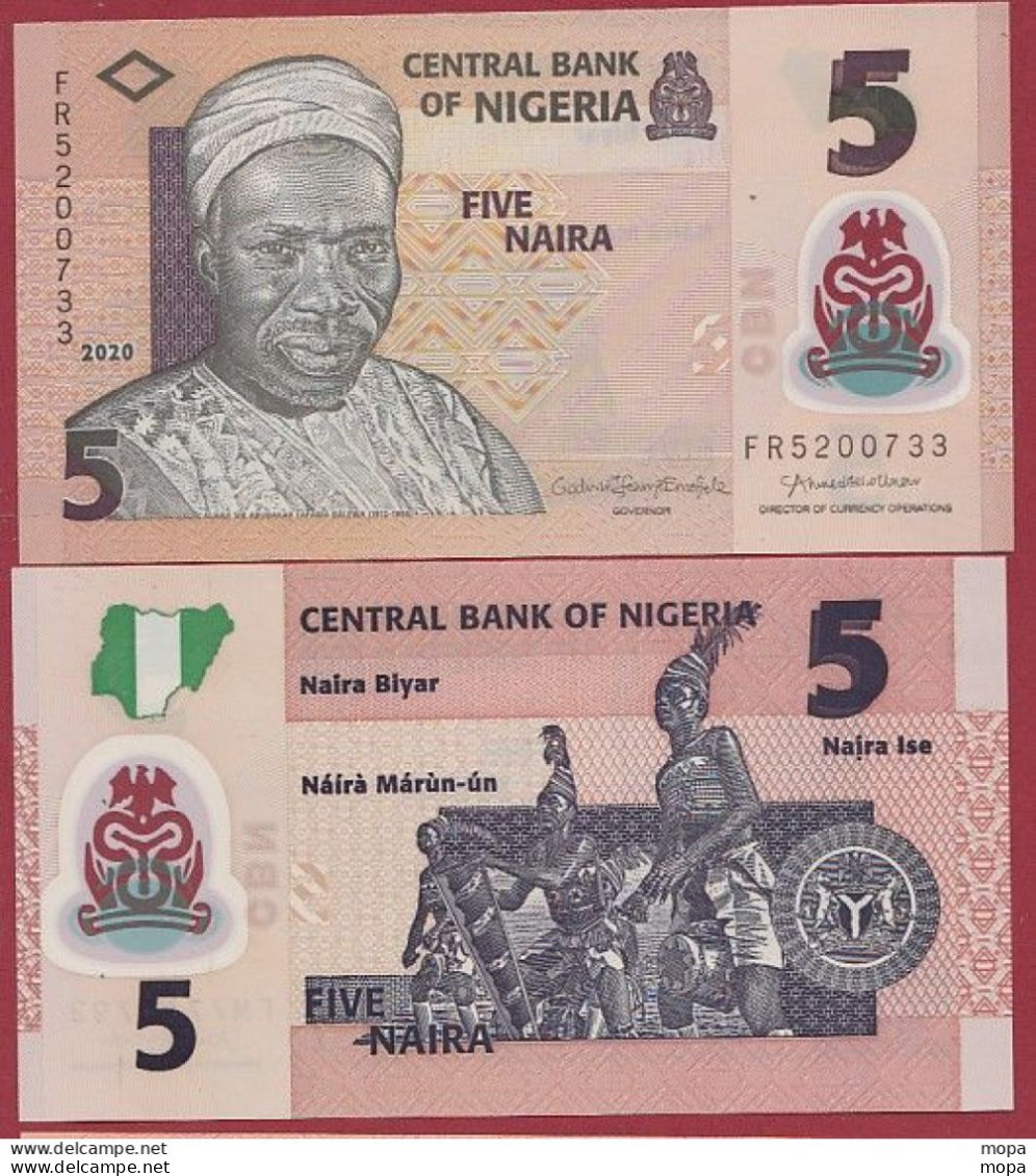 Nigéria --5 Naira 2020---NEUF/UNC-- (468) - Nigeria