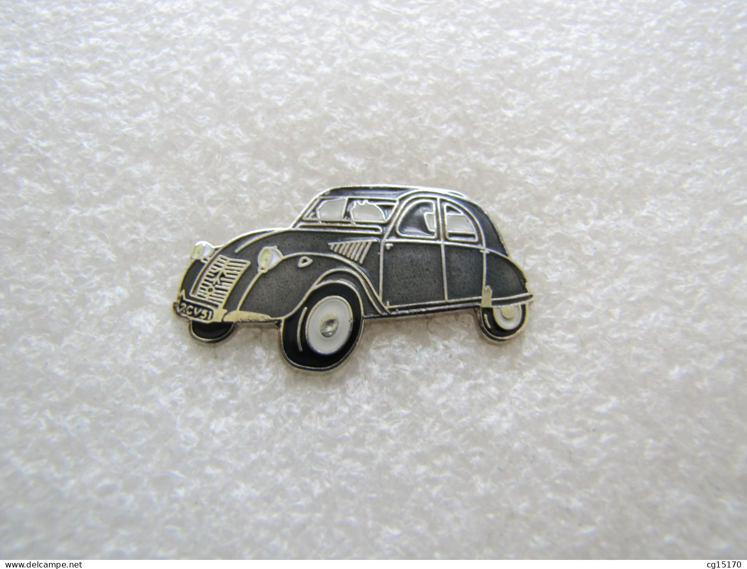 PIN'S    CITROËN 2 CV   Email Grand Feu  DÉMONS Et MERVEILLES - Citroën