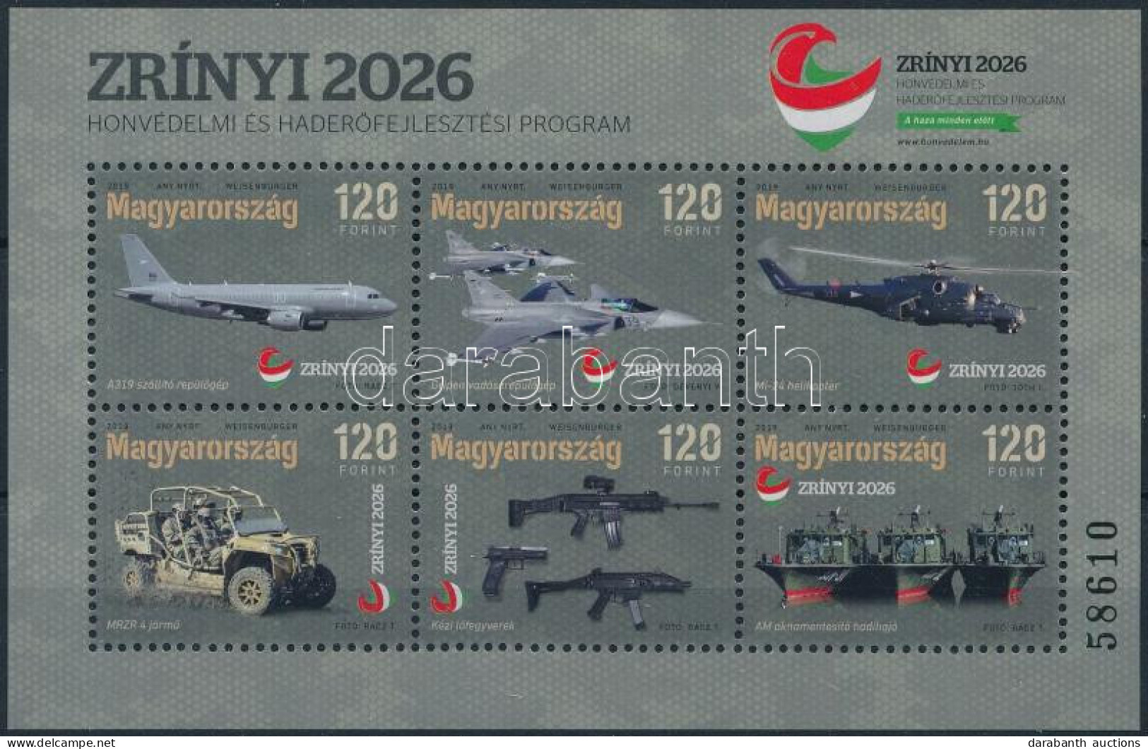 ** 2019 Zrínyi 2026 - Honvédelmi és Haderőfejlesztési Program Blokk - Autres & Non Classés