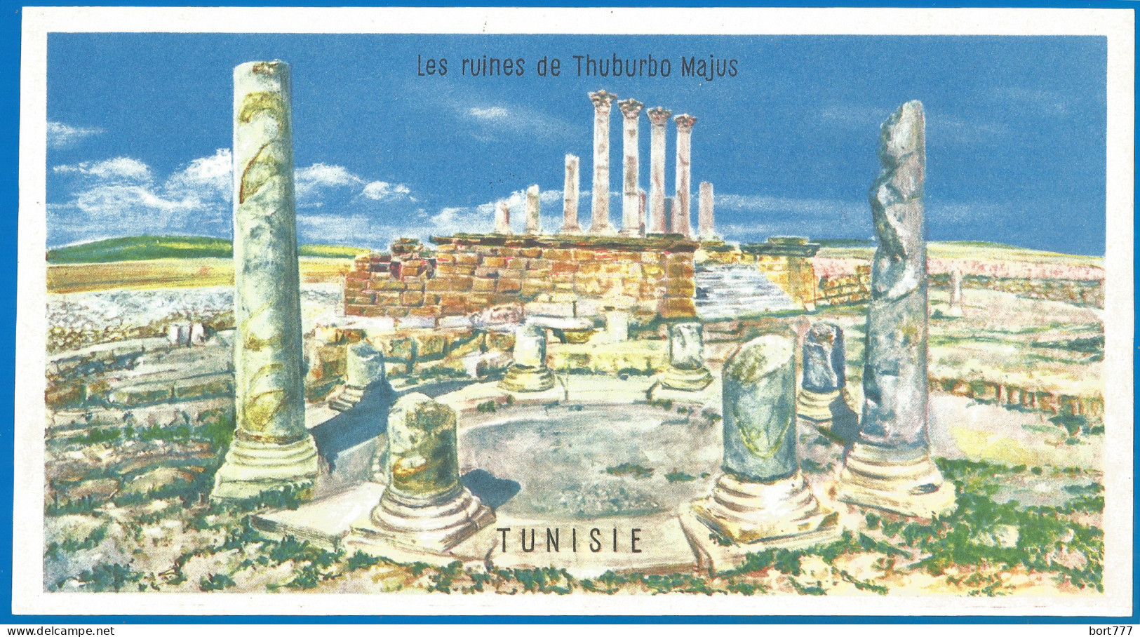 RUSSIA , Export Matchbox Label (big Format) GROSS - Tunisie   - Scatole Di Fiammiferi - Etichette