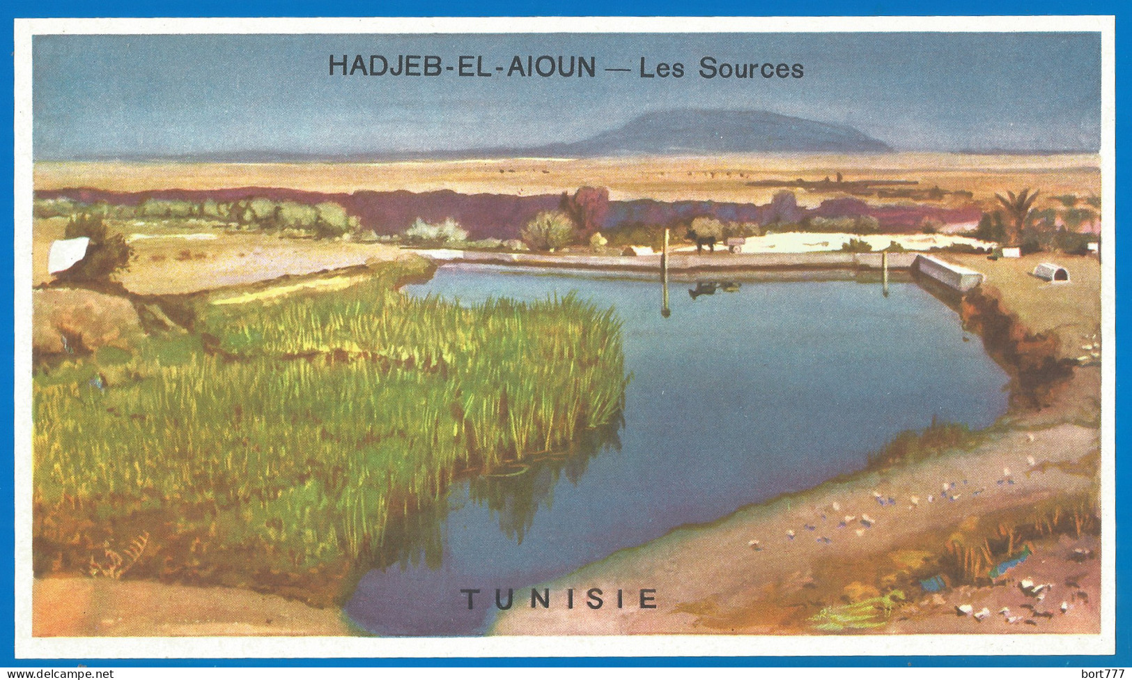 RUSSIA , Export Matchbox Label (big Format) GROSS - Tunisie   - Boites D'allumettes - Etiquettes