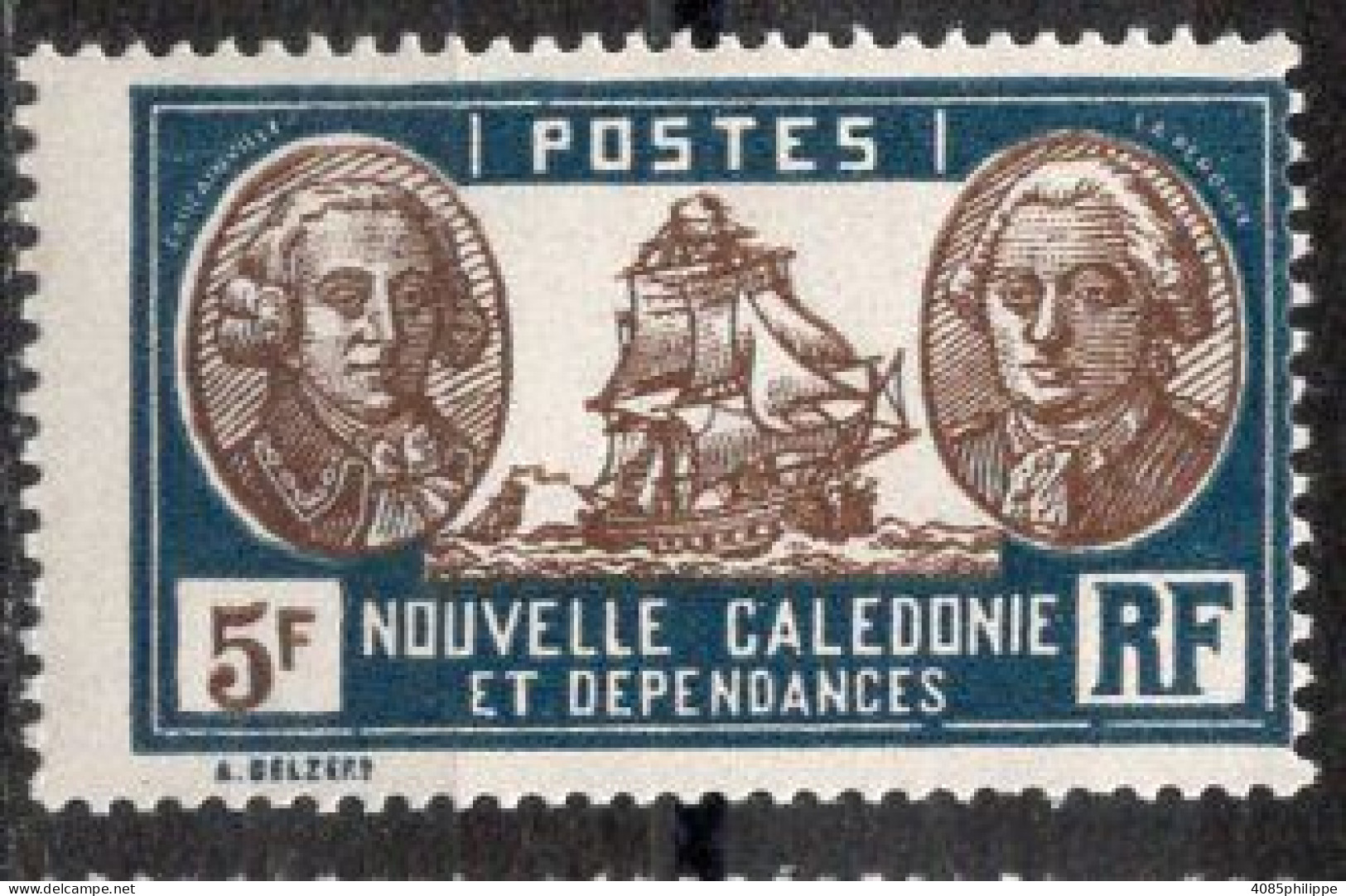 Nvelle CALEDONIE Timbre-Poste N°159** Neuf Sans Charnières TB Cote : 2€50 - Neufs