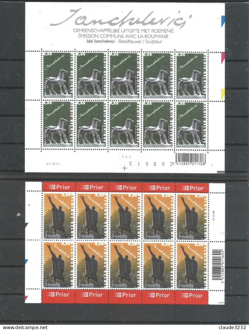 3.Belgique : Timbres  Neufs** - Collections