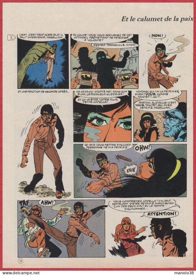 Mr Magellan. Bande Dessinée. BD. Par Geri Et AP Duchateau. Une Histoire Complète En 6 Planches. 1975. - Sammlungen