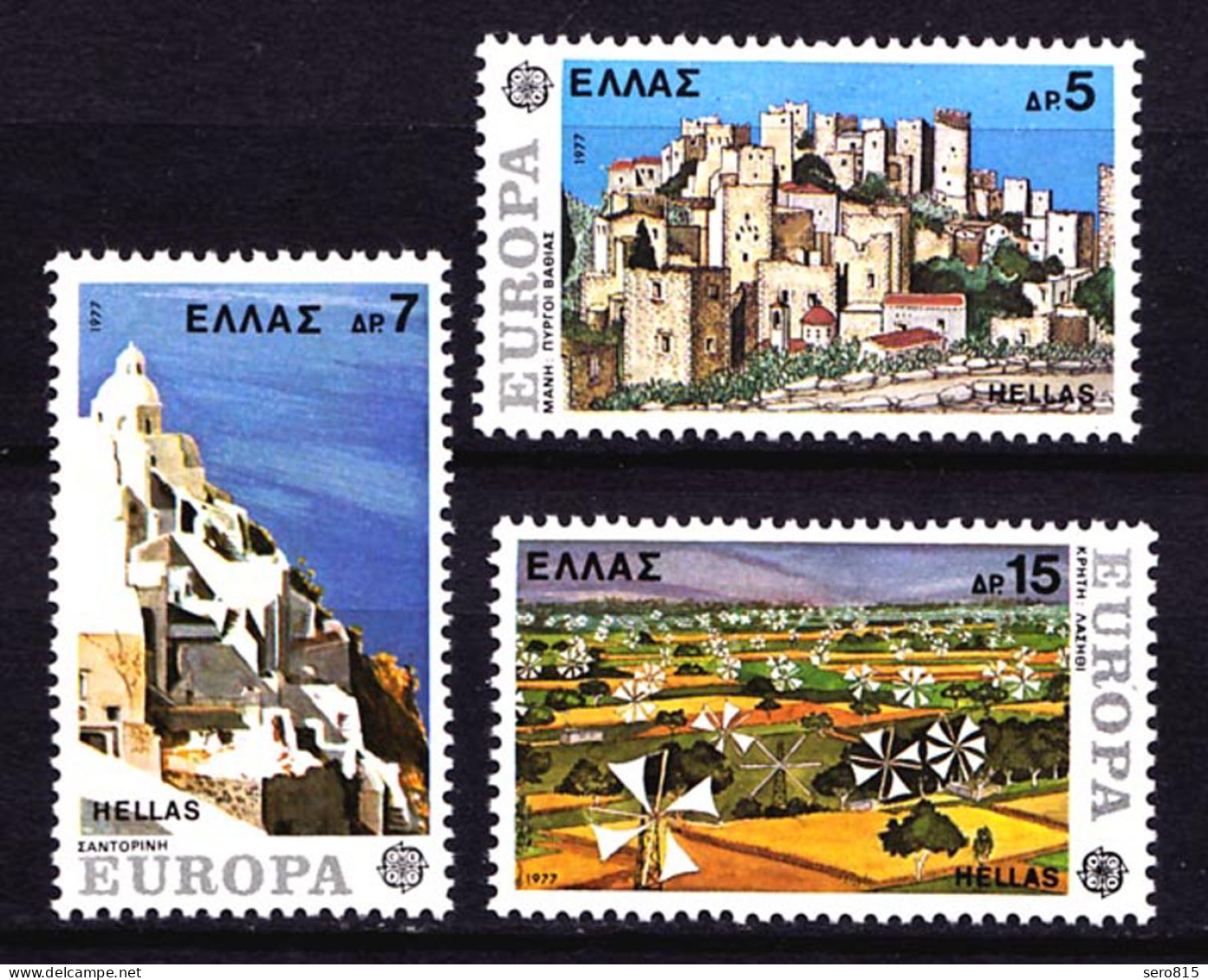 Griechenland Greece 1263/65 Europa CEPT 1977 Postfrisch  (8086 - Autres & Non Classés