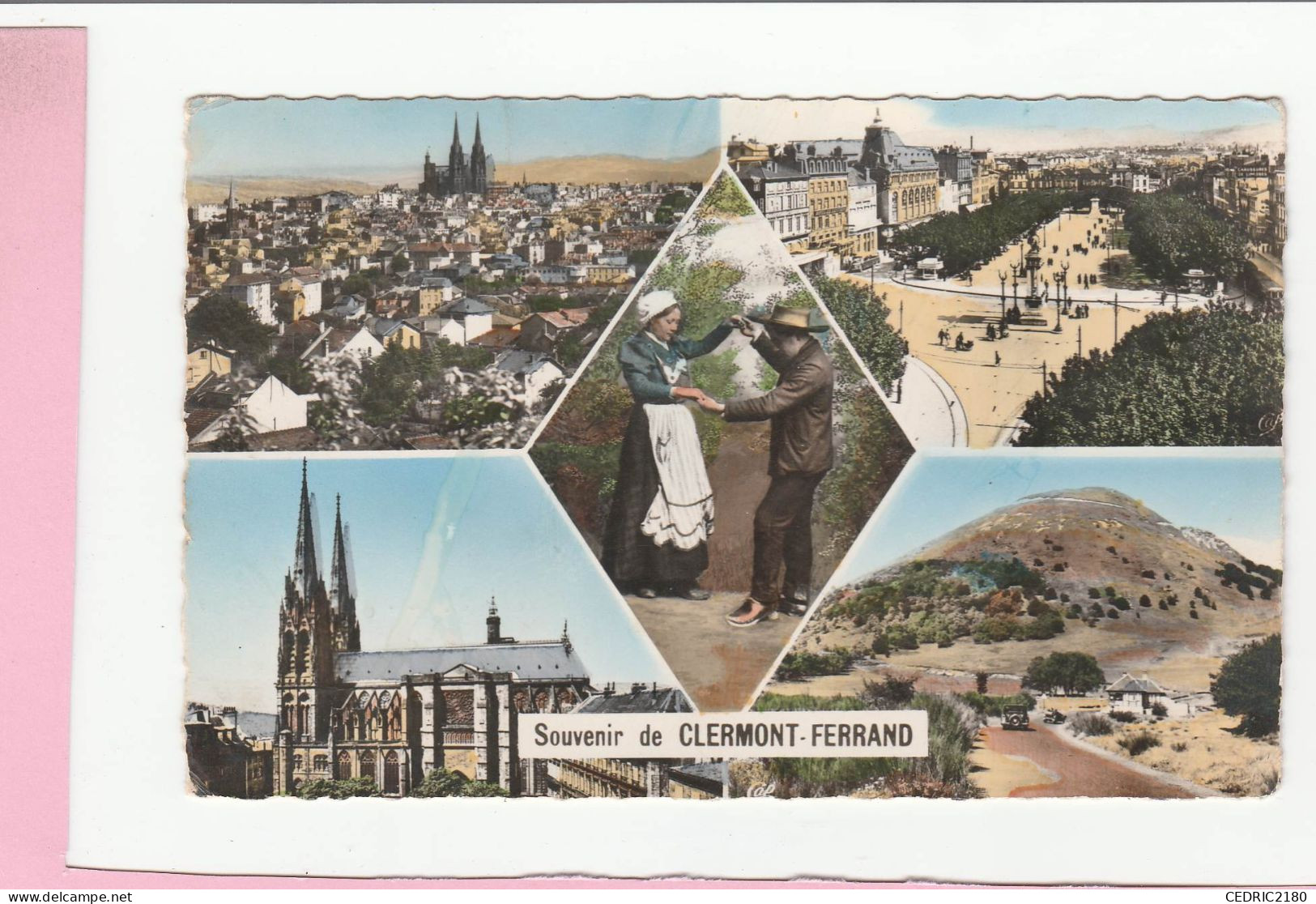 SOUVENIR DE CLERMONT FERRAND - Saluti Da.../ Gruss Aus...