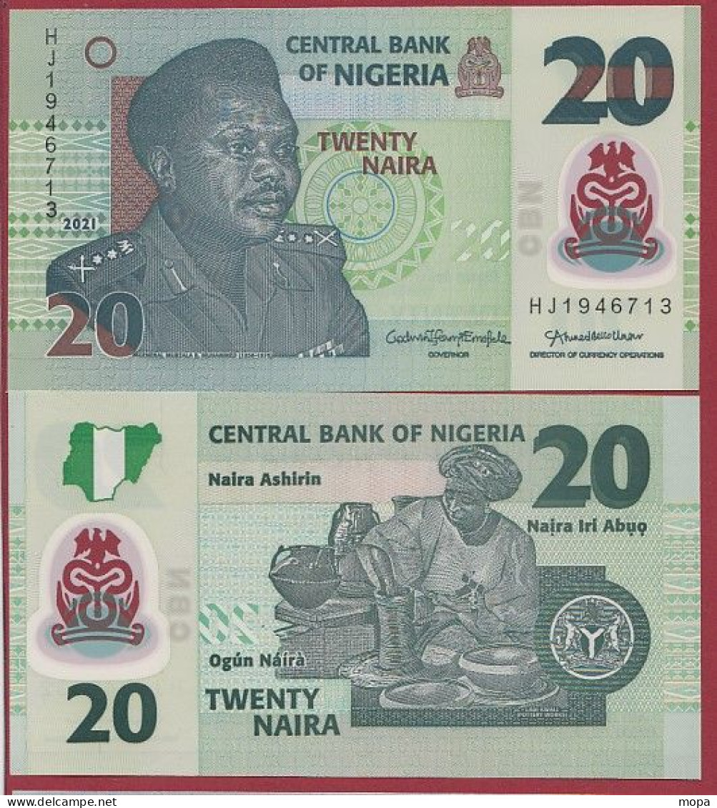 Nigéria --20 Naira 2021---NEUF/UNC-- (475) - Nigeria