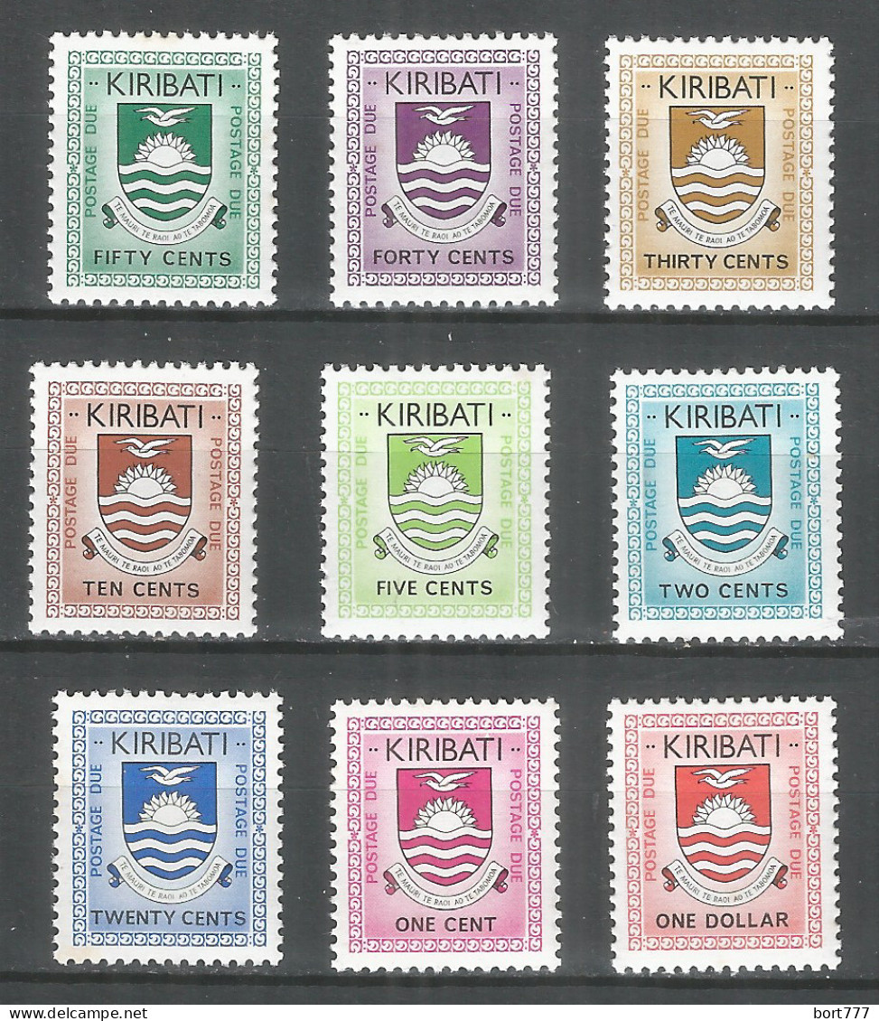 Kiribati 1981 Year ,mint Stamps MNH(**) Mi.# Porto 9-17 - Kiribati (1979-...)