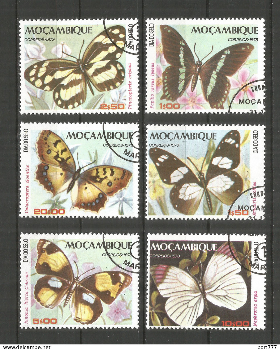 Mozambique 1979 Year , Used Stamps Butterfly - Mozambique