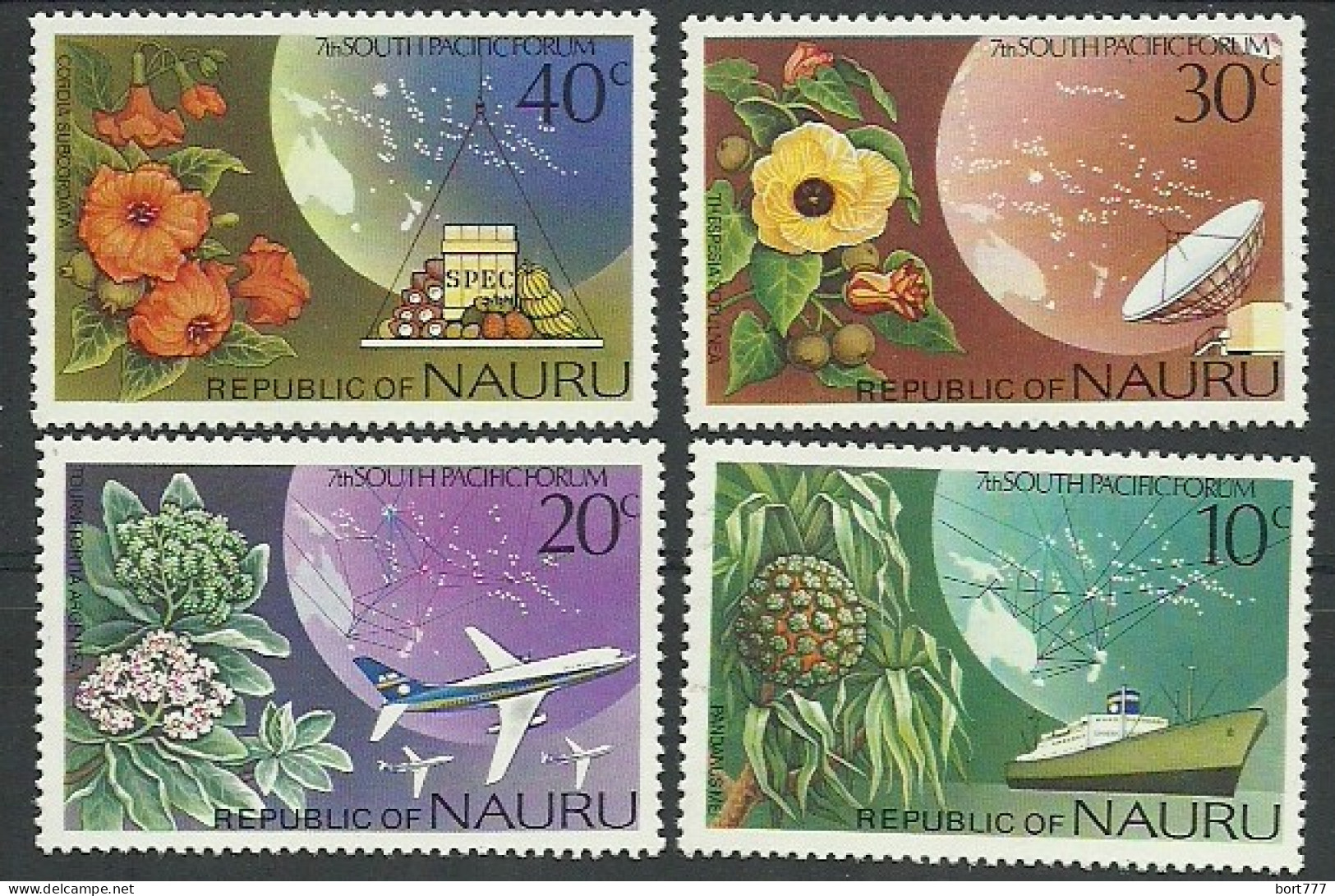 Nauru 1976 Mint Stamps MNH (**) Set  - Nauru