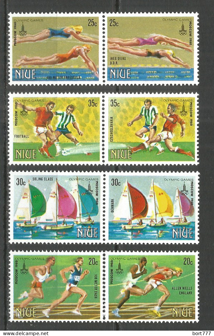 Niue 1980 Mint Stamps MNH(**) Sport - Niue