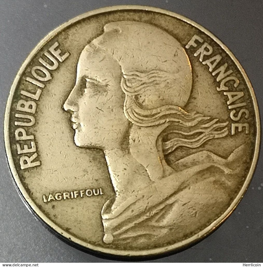 Monnaie France - 1971 - 20 Centimes Marianne Cupro-aluminium - 20 Centimes