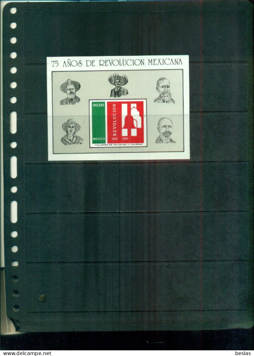 MEXIQUE 75 REVOLUTION 1 BF NEUF A PARTIR DE 0.60 EUROS - Mexiko