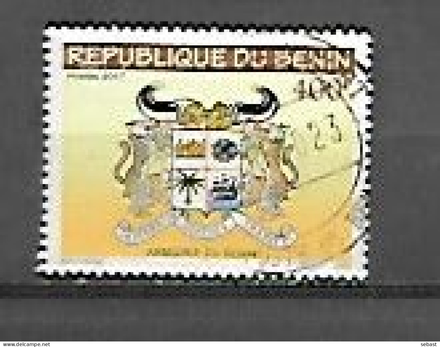 TIMBRE OBLITERE DU BENIN DE 2017 NON REPERTORIE - Benin – Dahomey (1960-...)