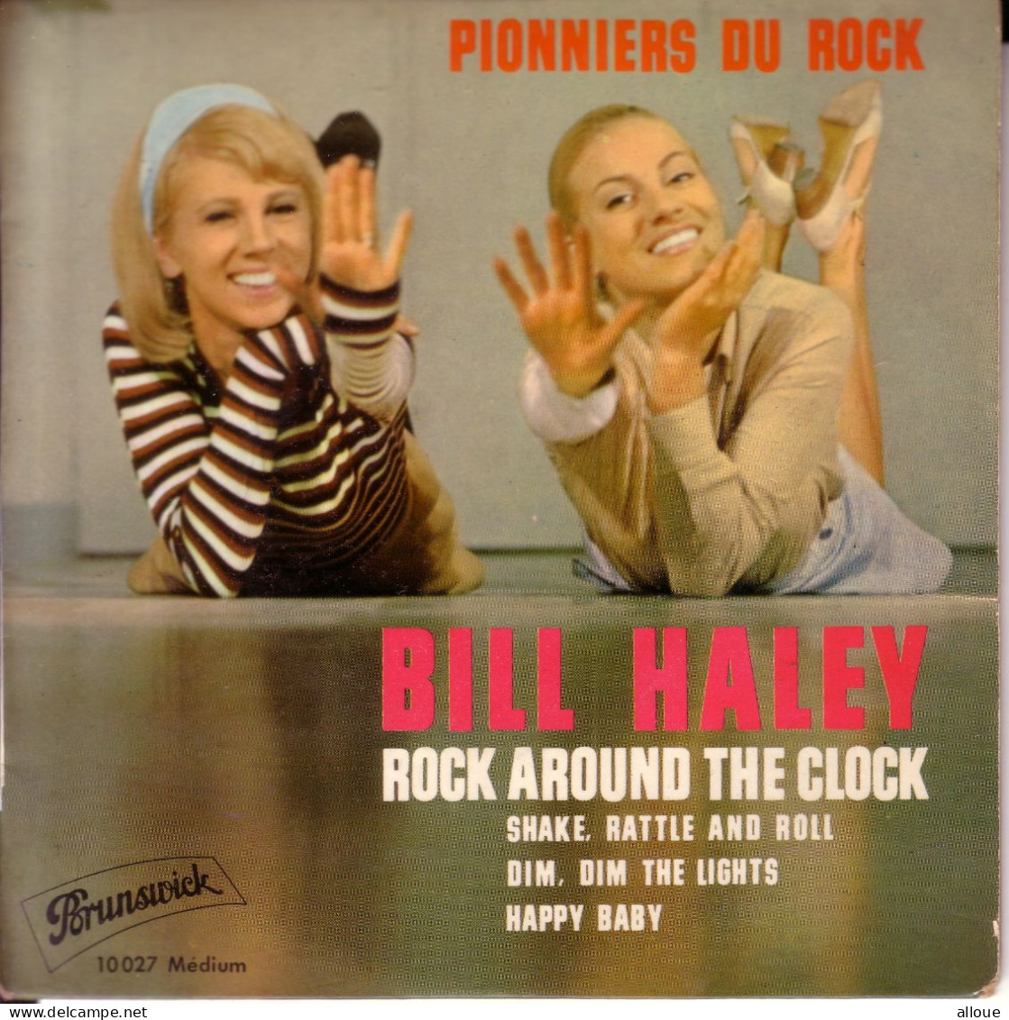 BILL HALEY. - FR EP - ROCK AROUND THE CLOCK + 3 - Rock