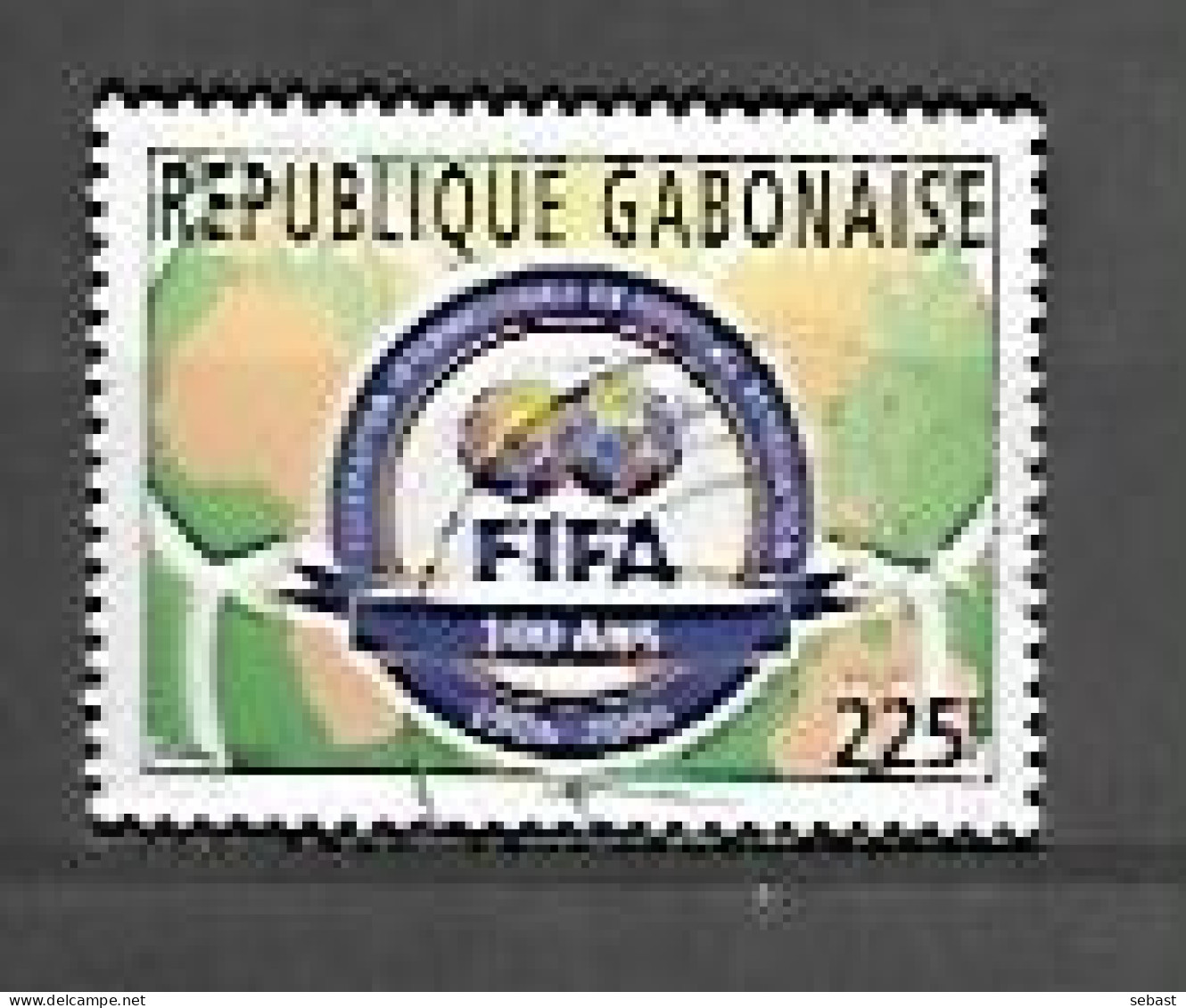 TIMBRE OBLITERE DU GABON DE 2004 N° MICHEL 1672 - Gabun (1960-...)