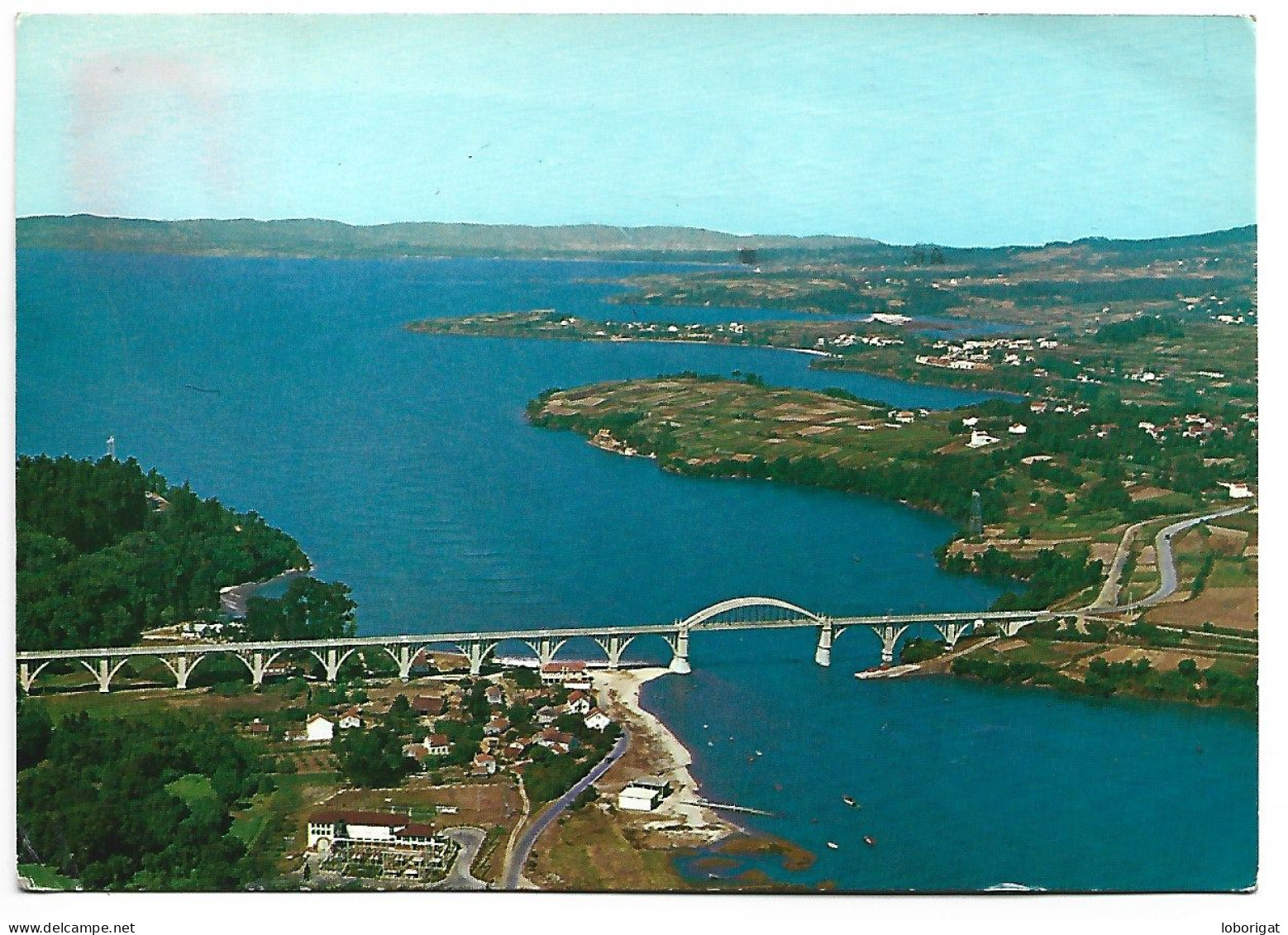 VISTA AEREA / SEEN FROM ABOVE.- PUENTE PEDRIDO - LA CORUÑA .- ( ESPAÑA ) - La Coruña