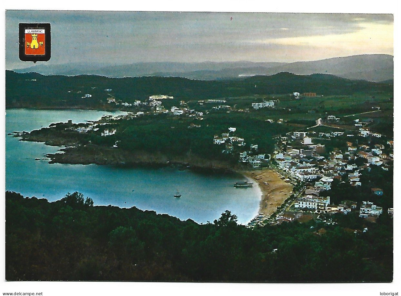 PANORAMICA DE LLAFRANCH Y CALELLA DESDE EL FARO.-  LLAFRANCH.- COSTA BRAVA.- GIRONA.- ( CATALUNYA ) - Gerona