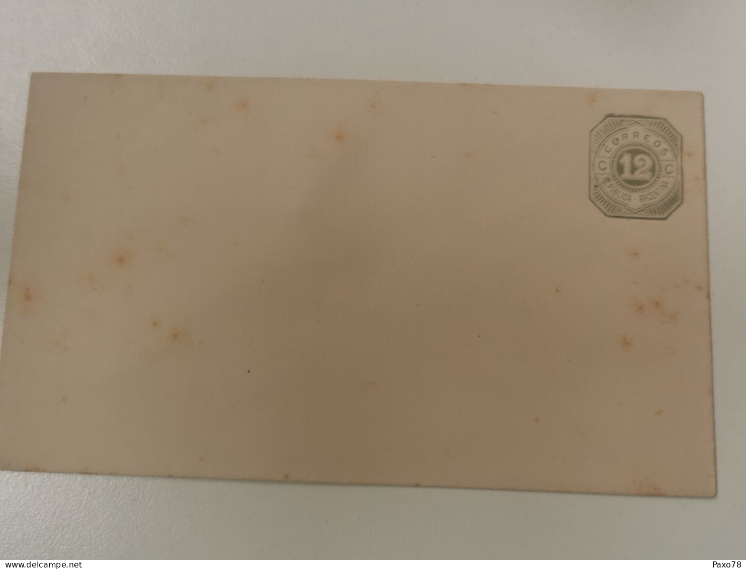 Enveloppe, Non Utilisé, 12 Centavos - Lettres & Documents