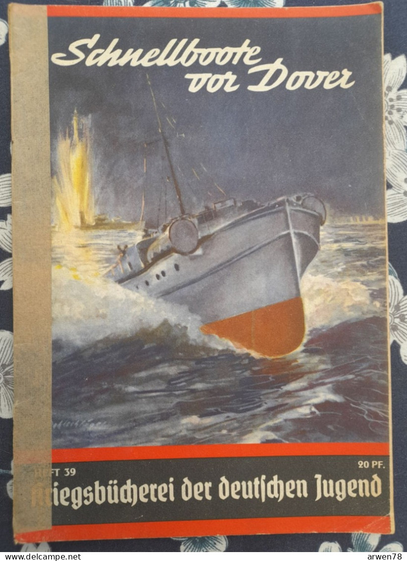 WW II KRIEGSBUCHEREI DER DEUTSCHEN JUGEND HORS - BORD AU LARGE DE DOUVRES - 5. Zeit Der Weltkriege