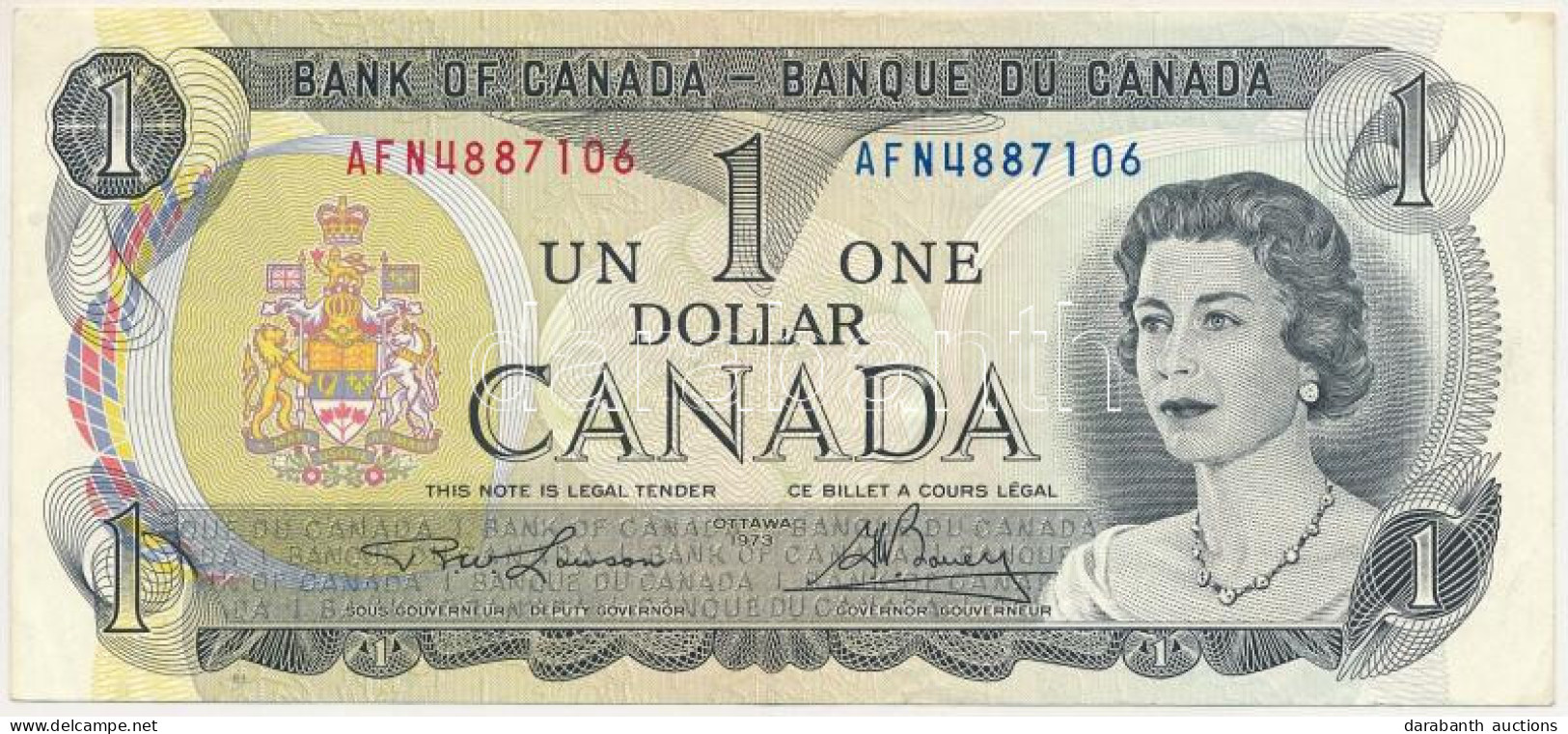 Kanada 1973. 1$ T:F Szép Papír Canada 1973. 1 Dollar C:F Fine Paper Krause P#85 - Non Classés