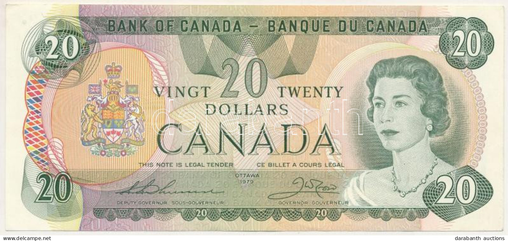 Kanada 1979. 20D T:F Szép Papír Canada 1979. 20 Dollars C:F Fine Paper Krause P#93c - Non Classés