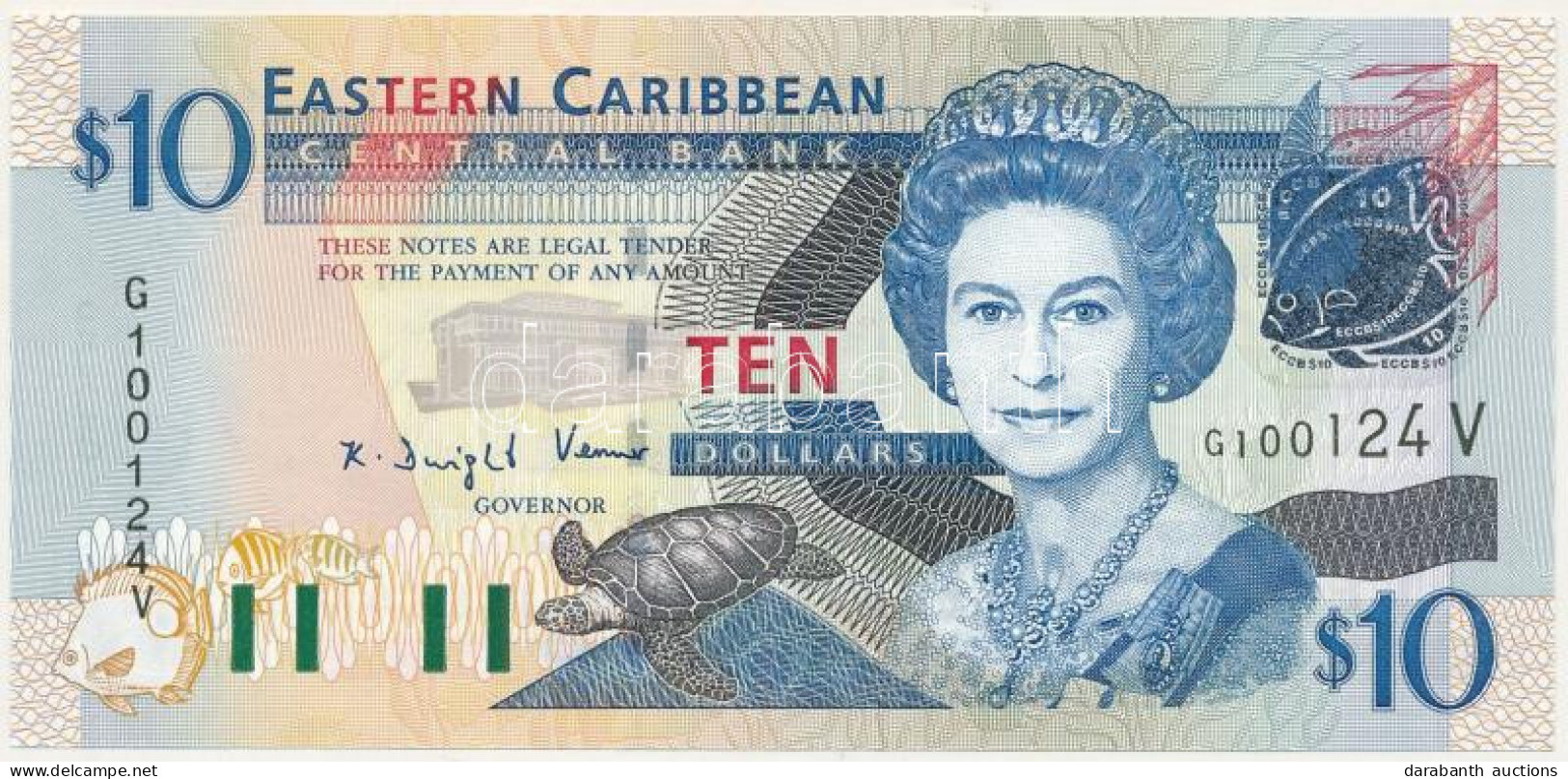 Kelet-Karibi Államok / Saint Vincent & The Grenadines DN (2003) 10$ T:UNC East Caribbean States / Saint Vincent & The Gr - Non Classés