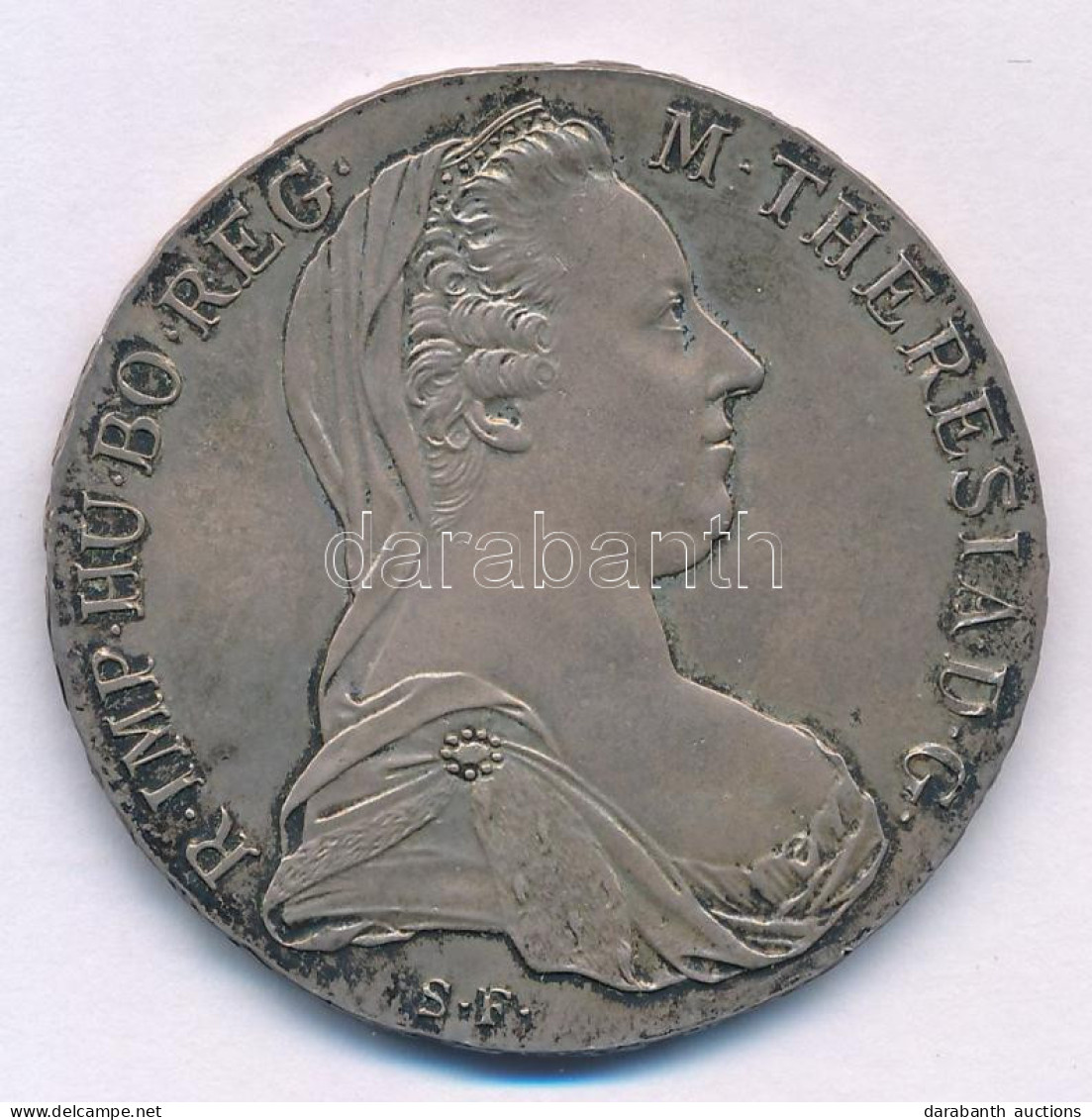 Ausztria 1780SF Tallér Ag "Mária Terézia" Utánveret T:AU Patina  Austria 1780SF Thaler Ag "Maria Theresia" Restrike C:AU - Ohne Zuordnung