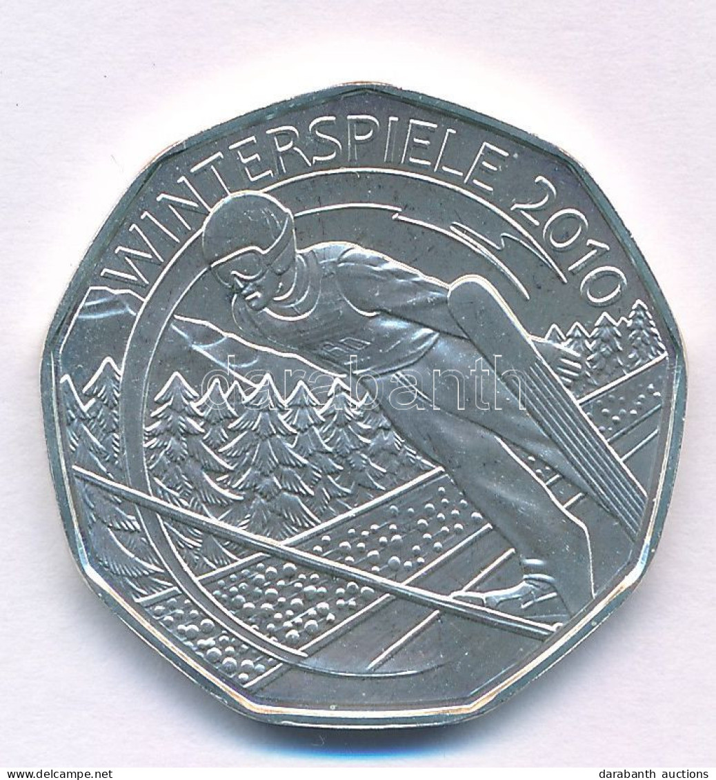 Ausztria 2010. 5E Ag "Síugrás" T:UNC Austria 2010. 5 Euro Ag "Ski Jump" C:UNC  Krause KM#3193 - Non Classés