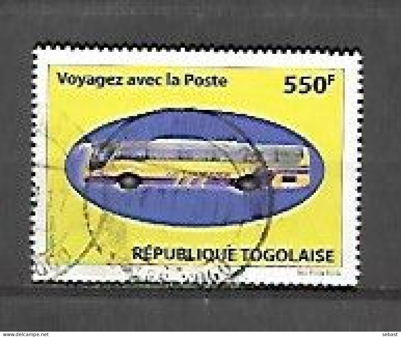 TIMBRE OBLITERE DU TOGO DE 2011 N° MICHEL B 4316 - Togo (1960-...)