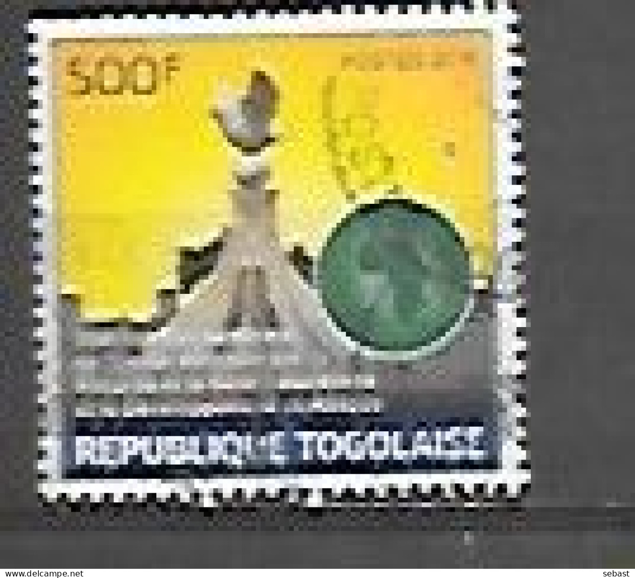 TIMBRE OBLITERE DU TOGO DE 2016 - Togo (1960-...)