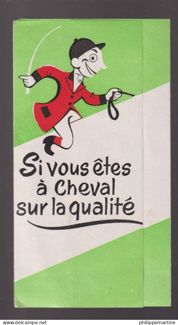 Dépliant Sous-vêtement Cavalier - Production Noveltex - Publicités