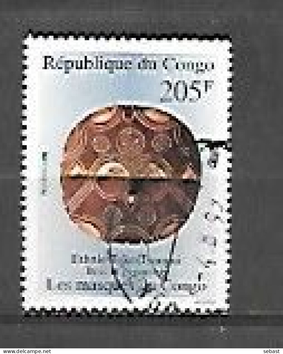 TIMBRE OBLITERE DU CONGO BRAZZA DE 1998 N° MICHEL 1598 - Sonstige & Ohne Zuordnung