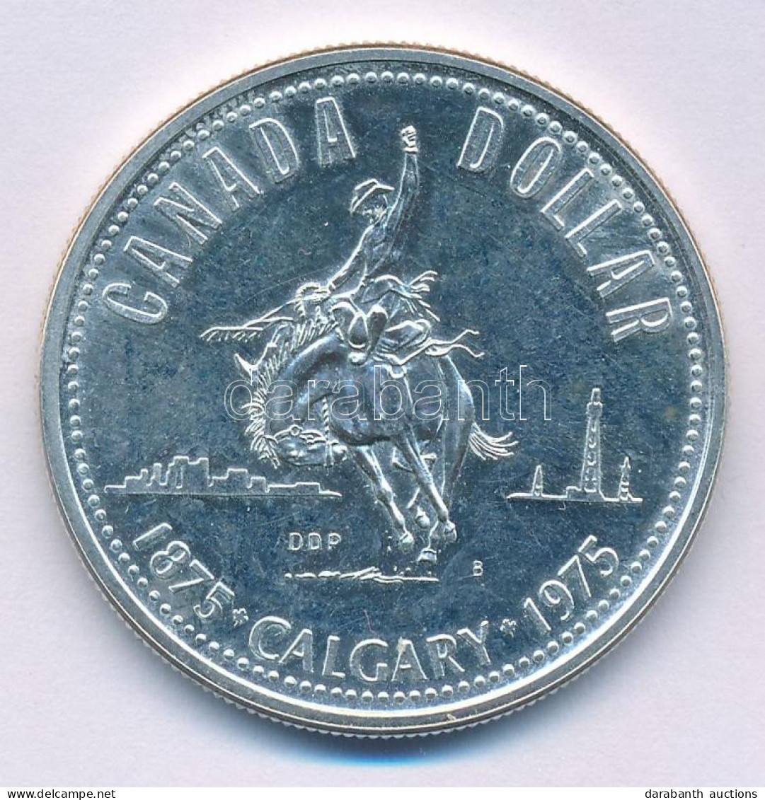 Kanada 1975. 1$ Ag "Calgary" T:BU Patina Canada 1975. 1 Dollar Ag "Calgary"C:BU Patina Krause KM#97 - Non Classés