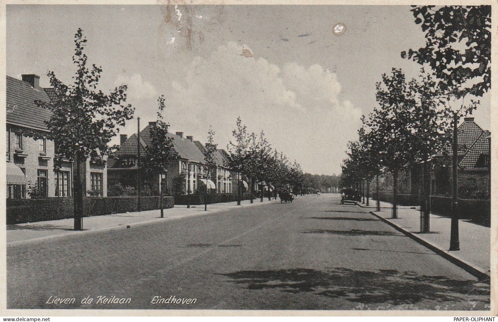 NOORD - BRABANT - EINDHOVEN, Lieven De Keilaan, 1936,  Kl. Oberflächenmängel - Eindhoven