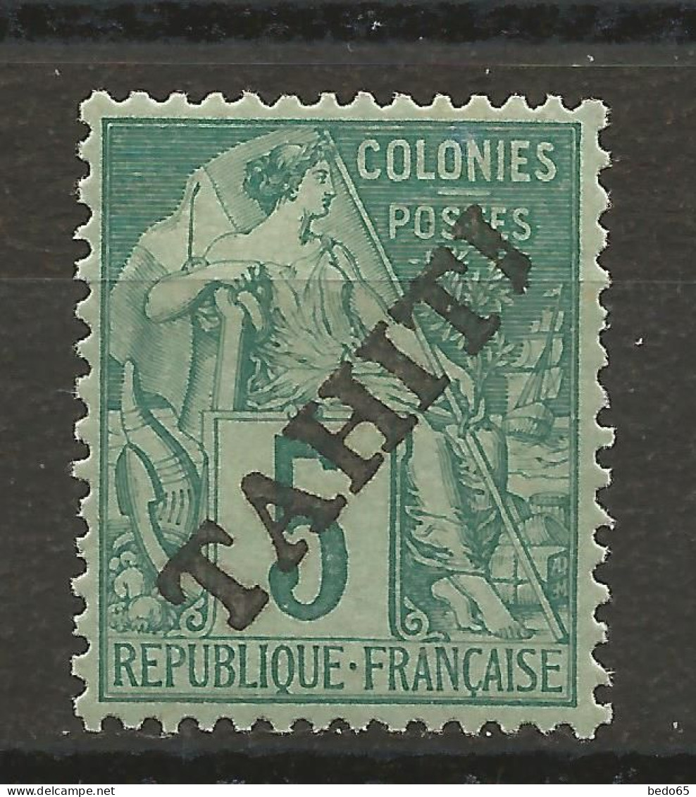 TAHITI N° 10 NEUF*  CHARNIERE  / Hinge  / MH - Unused Stamps